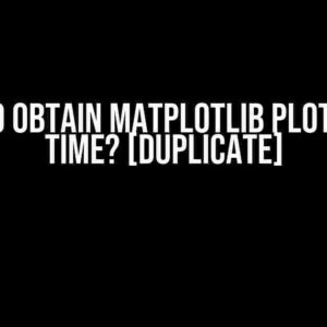 How to Obtain Matplotlib Plot Finish Time? [duplicate]