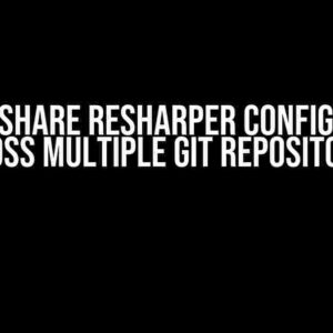 How to Share ReSharper Configuration Across Multiple Git Repositories